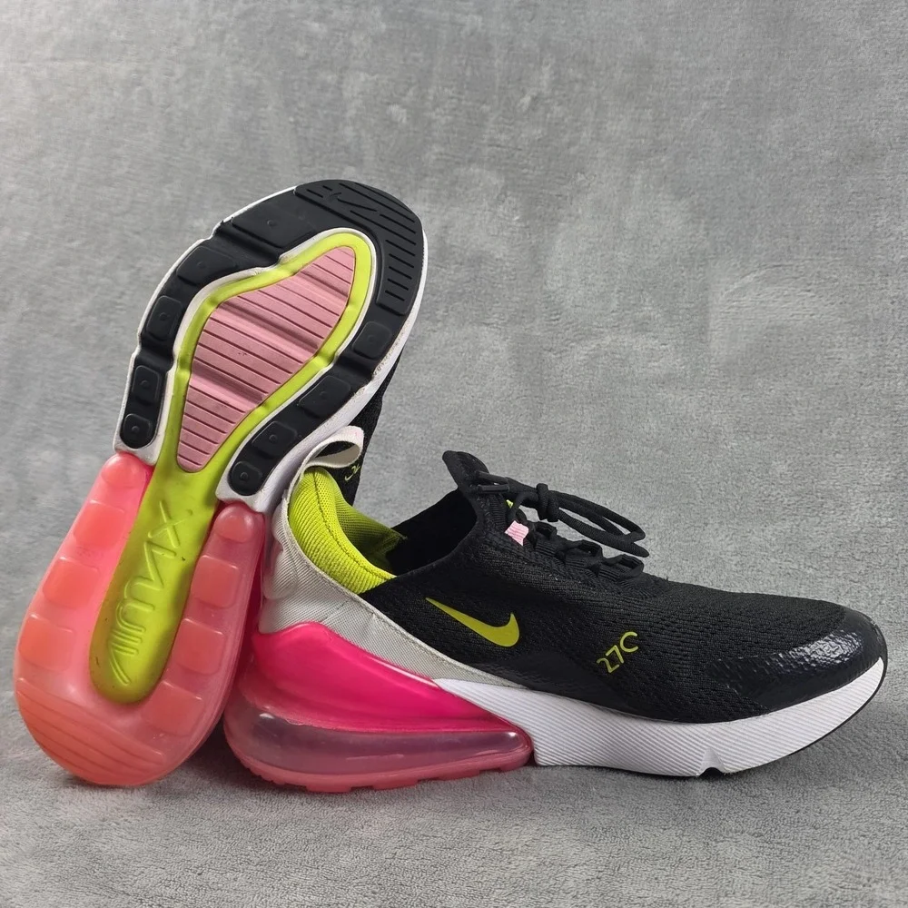 Size 7 - Nike Air Max 270 Black Cyber Pink W